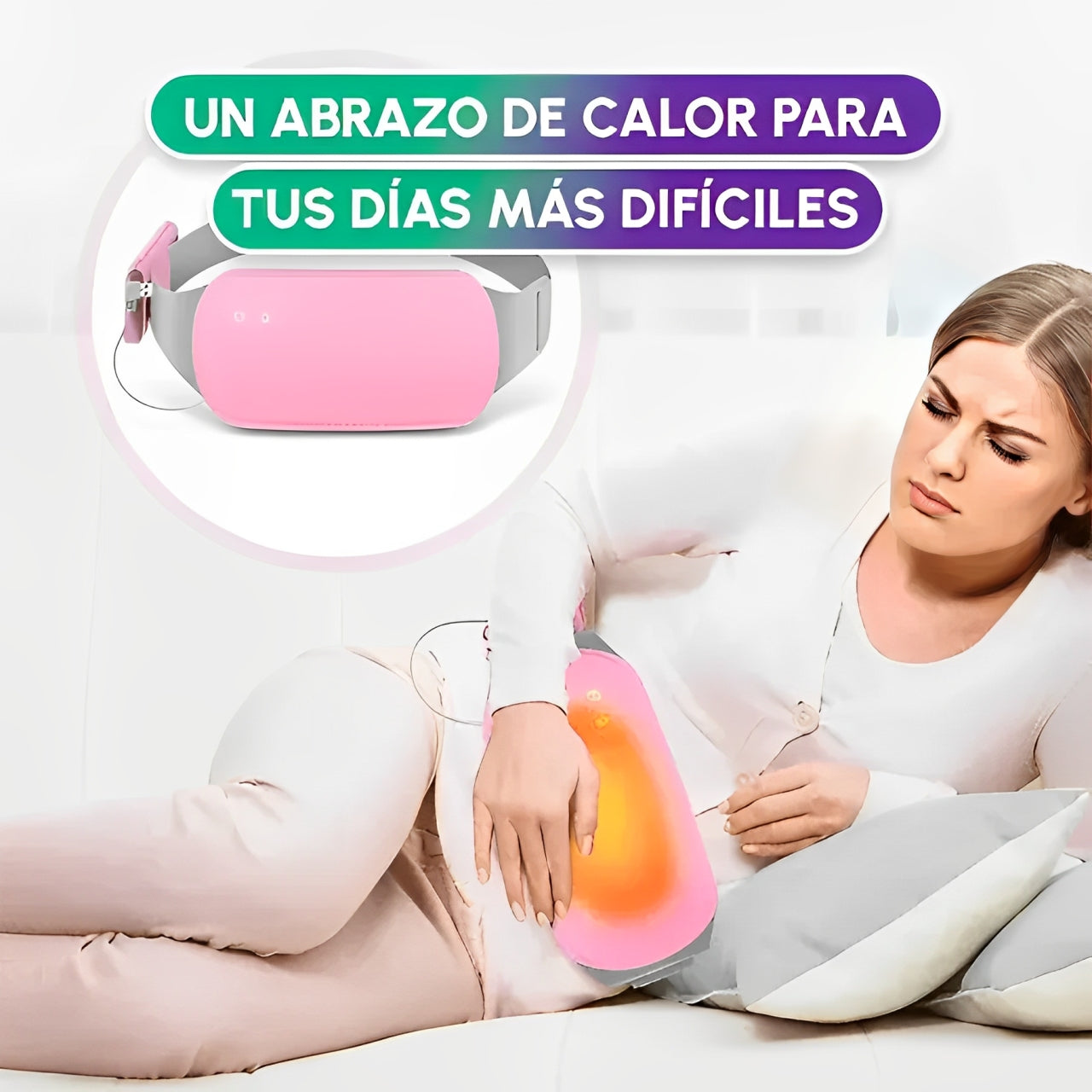 Cinturón Térmico de Alivio Menstrual